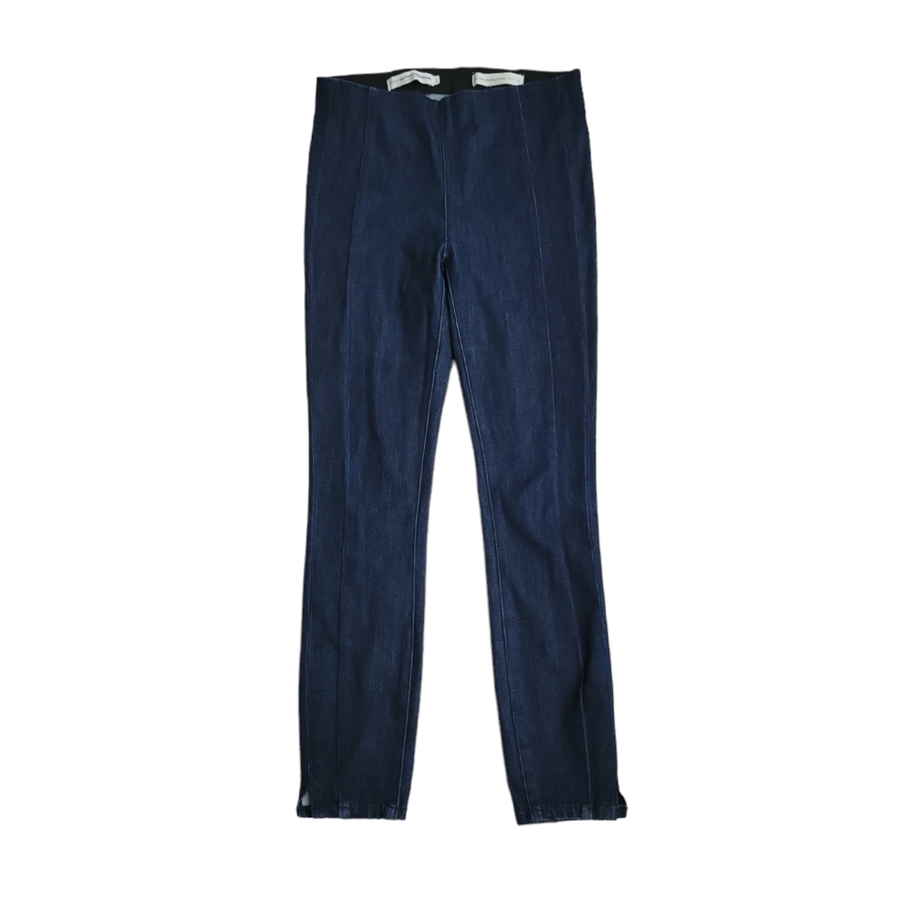Pilcro Women's High-Rise Denim legging size 29 dark wash pull on jeans high rise